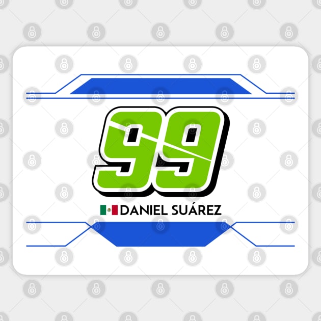 Daniel Suarez #99 2023 NASCAR Design Sticker by AR Designs 